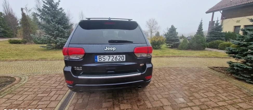 Jeep Grand Cherokee cena 88000 przebieg: 225000, rok produkcji 2013 z Suwałki małe 37